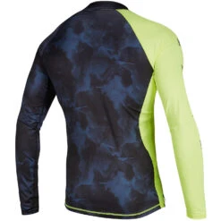 Mystic Crossfire Longsleeve Rash Vest - Navy/Lime -Mystic Store 2020 Mystic Crossfire Long Sleeve Rashvest 35401.200149 422 02