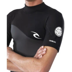 Rip Curl Omega 1.5mm Back-Zip Shorty Wetsuit - Black 8 Rip Curl Omega 1.5mm Back-Zip Shorty Wetsuit - Black -Mystic Store 2020 Rip Curl Omega 1.5mm Shorty Wetsuit WSP8CM 0090 4