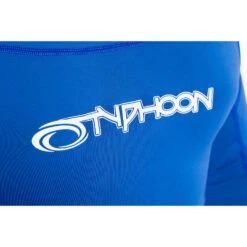Typhoon Long Sleeve Flat Locked Rash Vest - Aqua Blue -Mystic Store 2020 Typhoon Long sleeve mens aqua blue 4