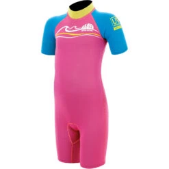 Alder Toddler 2/2mm Shorty Wetsuit - Magenta