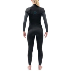 Dakine Womens Quantum 3/2mm Chest-Zip Wetsuit - Black -Mystic Store 2021 Dakine Womens Quantum Chest Zip Fullsuit Wetsuit 3