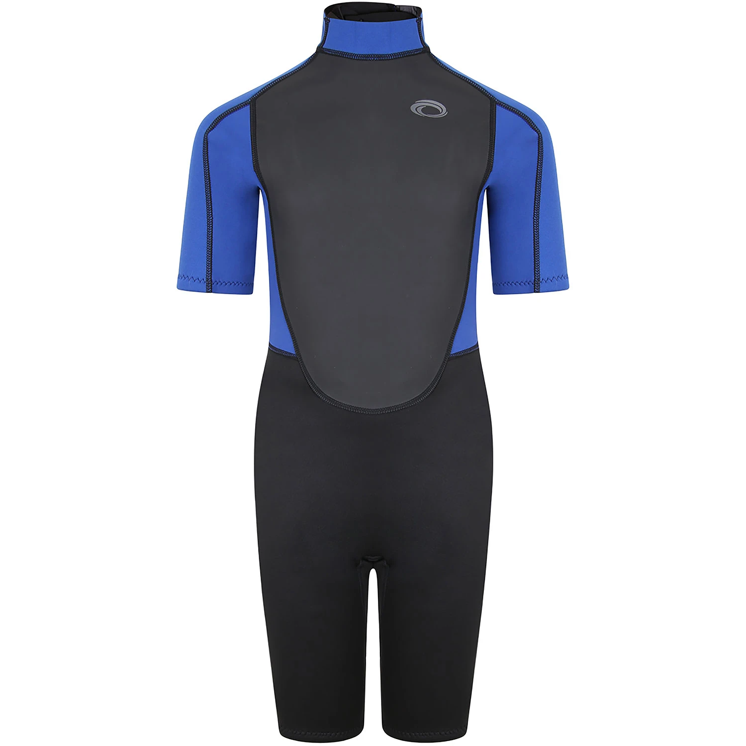 Typhoon Storm3 Boys 3/2mm Shorty Wetsuit - Nite Blue 1 Typhoon Storm3 Boys 3/2mm Shorty Wetsuit - Nite Blue