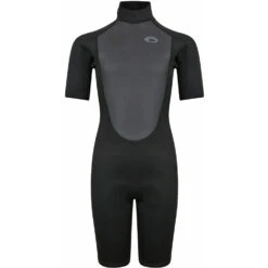 Typhoon Storm3 Boys 3/2mm Shorty Wetsuit - Black/Graphite