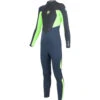 Alder Junior Stealth 5/4/3mm BZ Fullsuit Wetsuit - Graphite / Lime