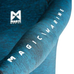 Magic Marine Womens Cube Long Sleeve Rashvest - Dark Blue Melee -Mystic Store 2022 Magic Marine Womens Cube Long Sleeve Rash Guard Dark Blue Melee MM081011 4MM081011 448 05