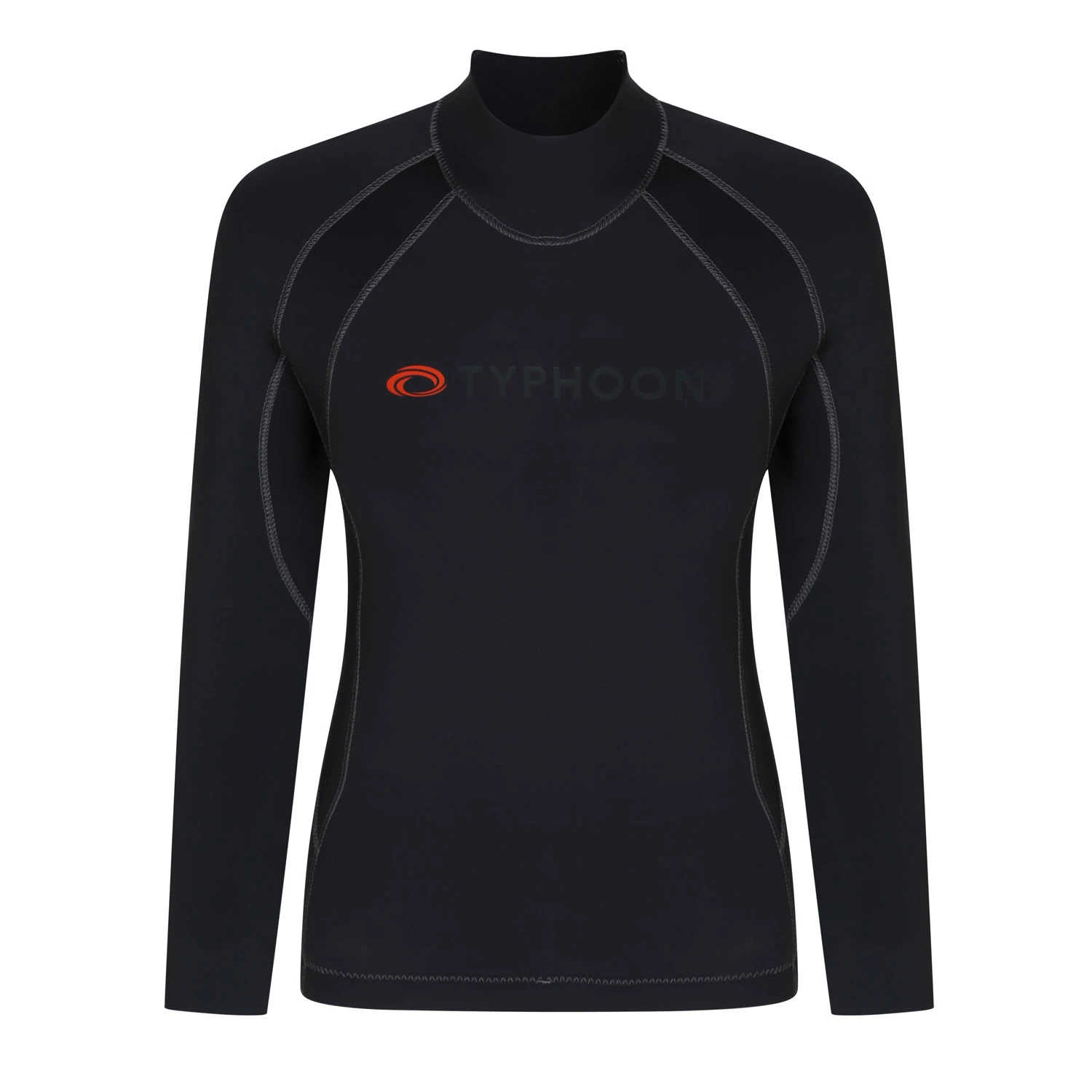 Typhoon Womens Caliso ECO 3mm Wetsuit Top - Black 1 Typhoon Womens Caliso ECO 3mm Wetsuit Top - Black