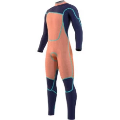 Mystic MAJESTIC 5/4 GBS Back Zip Wetsuit - Navy -Mystic Store 2023 Mystic Majestic Backzip Fullsuit Navy 3