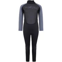Typhoon Swarm3 Boys 3/2mm Fullsuit Wetsuit - Black/Graphite