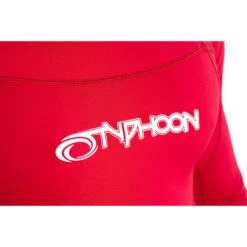 Typhoon Long Sleeve Flat Locked Rash Vest - Rich Red -Mystic Store Typhoon Long Sleeve Rach Guard Rich Red 4