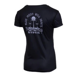 Mystic Womens Ignite Short-Sleeve Rashvest - Black -Mystic Store Y2022 mystic womens ignite short sleeve rashvest black 2