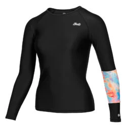 Mystic Womens Jayde Long-Sleeve Rashvest - Rainbow